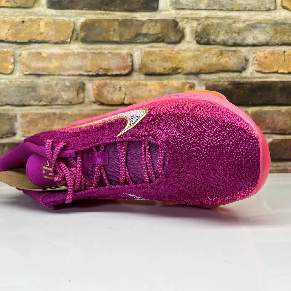 Nike G.T. Hustle 3 Hyper Pink Grape Womens Sz 12 , Mens 10.5  Basketball Shoes